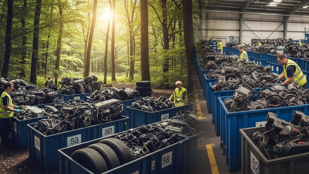 Экологичные преимущества использования автозапчастей с авторазбора