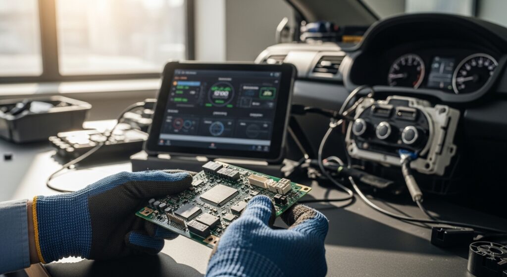 ekonomiya i bezopasnost kompleksnaya proverka b u avtoelektroniki s avtorazbora